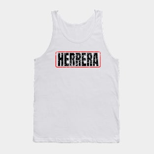 Herrera Surname Mexican & Hispanic American Family Chicano - Spanish Quotes Design Tank Top